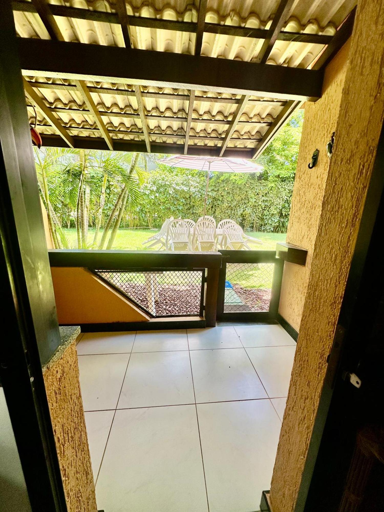 Flat Guarajuba 4 Quartos Terreo A Beira Mar - Pe Na Areia - Governanca Com Arrumadeira E Wi Fi Inclusos Camassari Exteriör bild