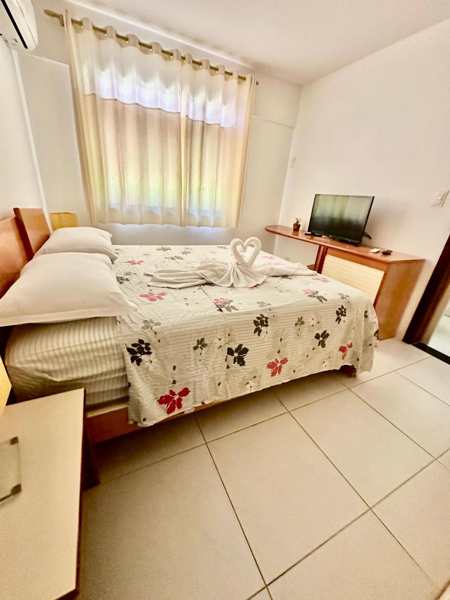 Flat Guarajuba 4 Quartos Terreo A Beira Mar - Pe Na Areia - Governanca Com Arrumadeira E Wi Fi Inclusos Camassari Exteriör bild